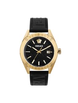 VERSACE - Vekha Athletics 3 Hands 41 Mm Black Dial Men Analog Watch- Vekha0225 (M)