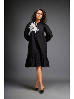 Deepika Arora - Black Knee Length Dress