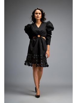 Deepika Arora - Black Knee Length Dress