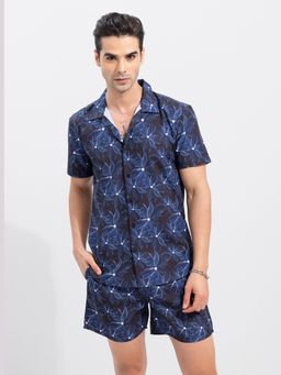 Snitch - Midnight Black & Blue Co-Ord