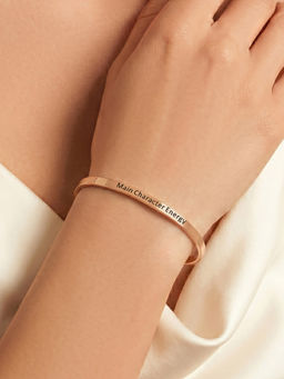 Joker and Witch - Joker & Witch Main Character Energy Rose Gold Mantra Kada