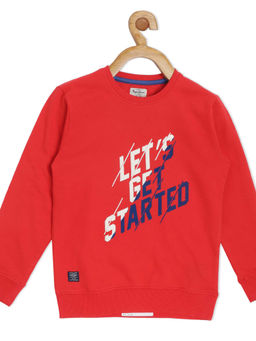 Pepe Jeans - Boys Red Sweatshirt