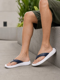U.S. POLO ASSN. - Men Navy Blue CELTIC Stylish Flipflops