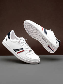 U.S. POLO ASSN. - Men White ALCO 3.0 Sneakers