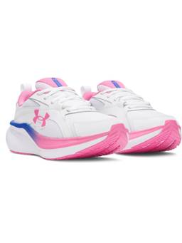 Under Armour - Womens White Assert 11 Running Shoes