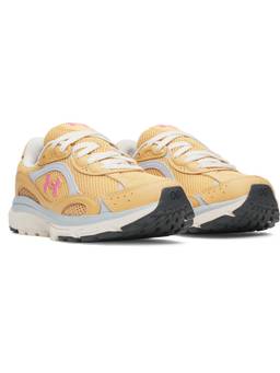 Under Armour - Womens Yellow Tech Runner Sneakers