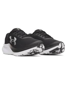 Under Armour - Womens Black Charged+ Chase Running Shoes