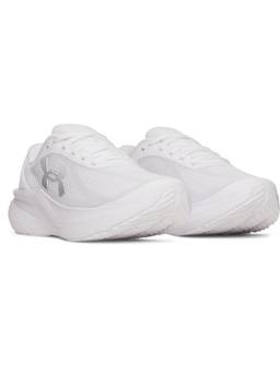 Under Armour - Womens White Charged+ Chase Running Shoes