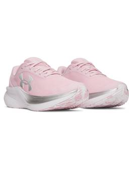 Under Armour - Womens Pink Charged+ Chase Running Shoes