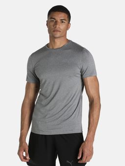 Puma - Teams Cr Heather Men Gray T-shirt