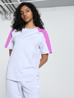 Puma - Sport Relaxed Fit Womens Blue Tshirt