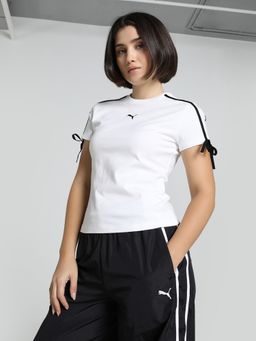 Puma - Modern Delight Slim Fit Women's White Tshirt