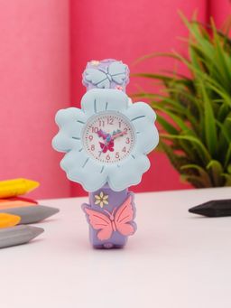 Stol'N - Butterfly Designed Wrist Watch-Purple, Blue