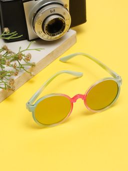 Stol'N - Colour Gradient Round Shaped Sunglasses - Multicolour