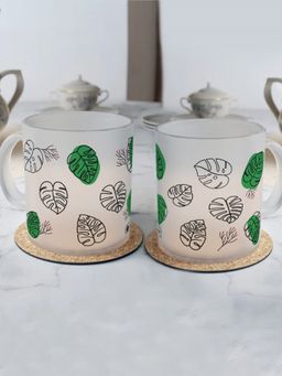 Indigifts - Frosted Coffee Mug For Gift Coffee Mug Set of 2