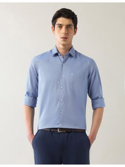 Arrow - Mens Dark Blue Manhattan Slim Fit Autopress Shirt