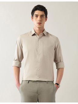 Arrow - Mens Brown Manhattan Slim Fit Autopress Shirt