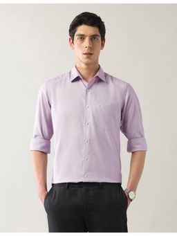 Arrow - Mens Purple Manhattan Slim Fit Autopress Shirt