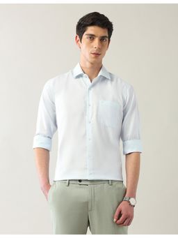 Arrow - Mens Green Pure Cotton Autopress Shirt