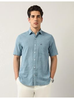 Arrow Sports - Mens Green Abstract Printed Regular Fit Shirt