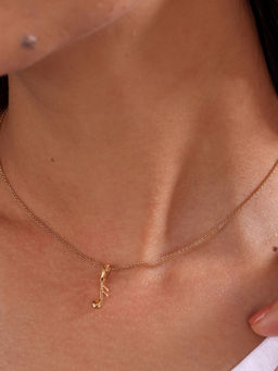 Mia by Tanishq - Quaver Touch 14 KT Gold Pendant