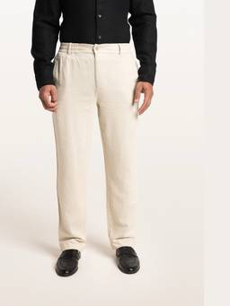 TERRA LUNA - Vito Light Beige Men's Smart Fit Pant