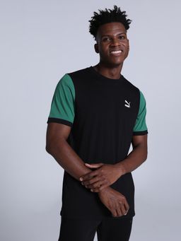 Puma - Classics Block Mens Black T-shirt