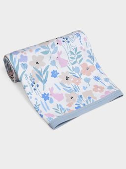 Mi Arcus - 100% Cotton Premium Soft Printed Multicolor Blanket for Kids (0-12 Months)