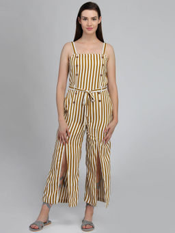 Dodo & Moa - Multicoloured Striped Playsuit