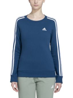 adidas - Teal Cotton Full Sleeves Training Sweatshirt