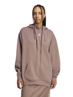 adidas Originals - Brown Cotton Full Sleeves Training Hoodie