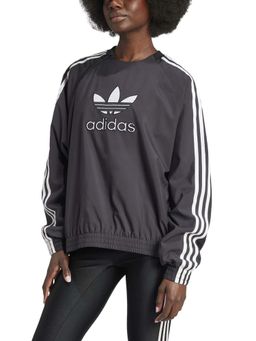 adidas Originals - Grey Polyester Full Sleeves Training Sweatshirt