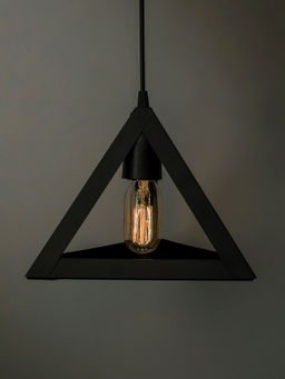Homesake - Edison Hanging Triangle Black Light