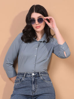 CRIMSOUNE CLUB - Women Green Shirt