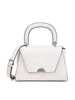 Guess - OLIVIA ROSE TOP HANDLE FLAP White Handbag