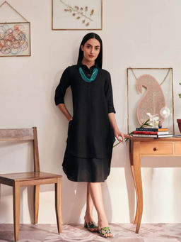 YELL - The Delphi Dress-Black