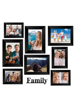 eCraftIndia - Memory Wall Collage Photo Frame - Set of 8 Photo Frames