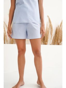Muvazo - Moonlit Reverie Lounge Blue Shorts
