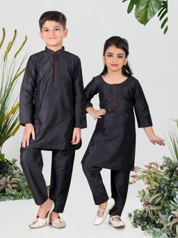 Pehanaava - Cotton Blend Dora Droi Embroidery Salwar Suits (Set of 2)