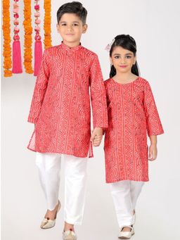 Pehanaava - Cotton Printed Salwar Suits (Set of 2)