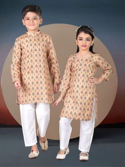 Pehanaava - Cotton Printed Salwar Suits (Set of 2)