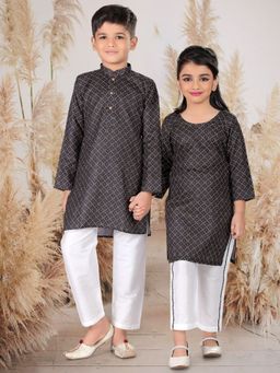 Pehanaava - Cotton Printed Salwar Suits (Set of 2)