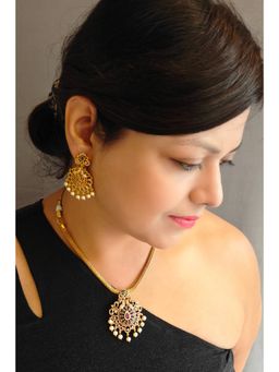 GRIIHAM - Premium Sayara Collection Elegant Cz Jewellery Set