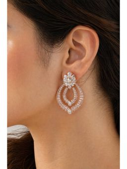 RUHA JEWELS - Royale Rosegold Silver Earrings