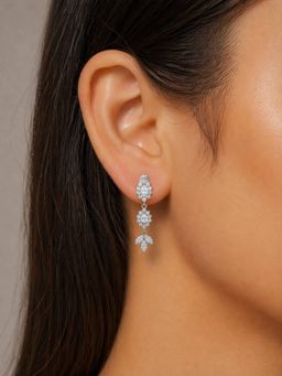RUHA JEWELS - Pure Drop Silver Earrings