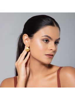 MAASHA - Gold Minimalist Lightweight Teardrop Earrings For Women