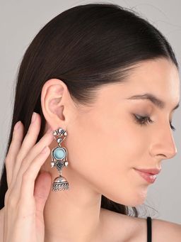 Anvik - Long Jhumka Earrings