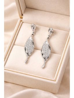 RUHA JEWELS - Stylish Silver Earrings