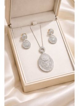 RUHA JEWELS - Royal Silver Jewellery Set