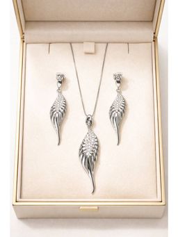 RUHA JEWELS - Charming Silver Jewellery Set